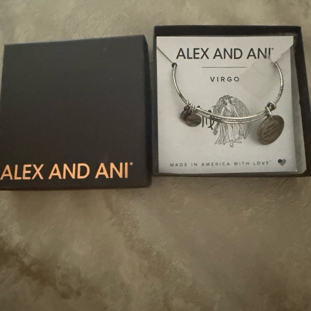Alex and Ani Silver Virgo Bracelet - Picture 4 of 4